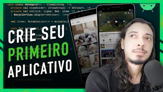 COMO CRIAR UM APLICATIVO PARA ANDROID DO ZERO  ANDROID STUDIO TUTORIAL PARA INICIANTES 1 [upl. by Yedok198]