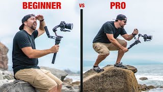 Beginner VS PRO Gimbal Moves [upl. by Liba]