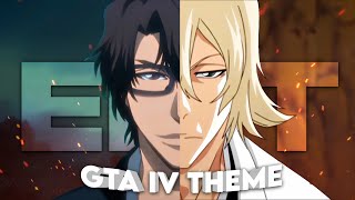 Aizen x Urahara  GTA IV Theme Edit [upl. by Jillene531]