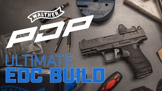 Best EDC Pistol EVER Walther PDP  EDC Upgrades  Detailed Installation [upl. by Anitirhc]