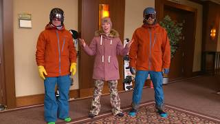 What to Wear Skiing and Snowboarding A Beginner’s Guide  PSIAAASI [upl. by Assertal464]