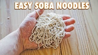 How to Make Easy Handmade Soba Noodles [upl. by Kath]