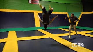 Rockin Jump San Diego Ultimate Indoor Trampoline Park [upl. by Arabele]