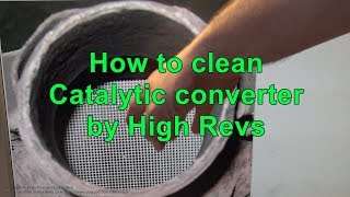 How to clean Catalytic converter by High engine Revs [upl. by Naig869]